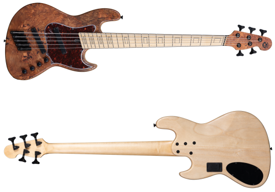 Maruszczyk Instruments Elwood L 5a Maple Burl Multiscale